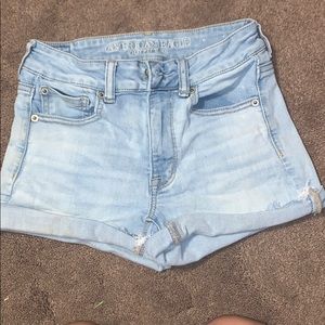 American Eagle high-rise shorts